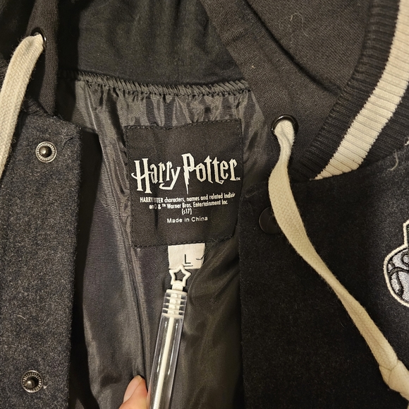 Harry Potter Slytherin Varsity Jacket - Picture 7 of 8